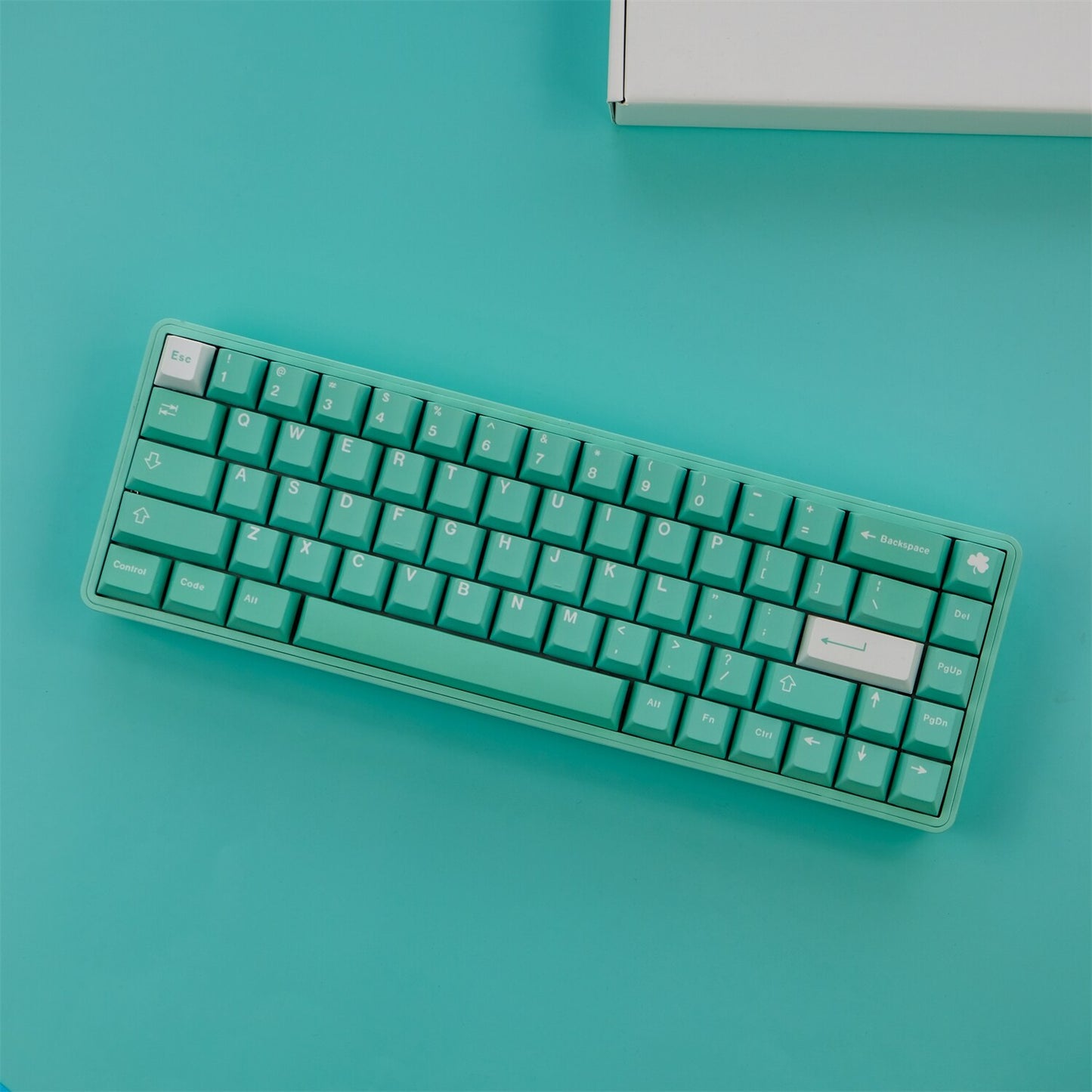 ملف تعريف الكرز PBT Keycaps البرسيم