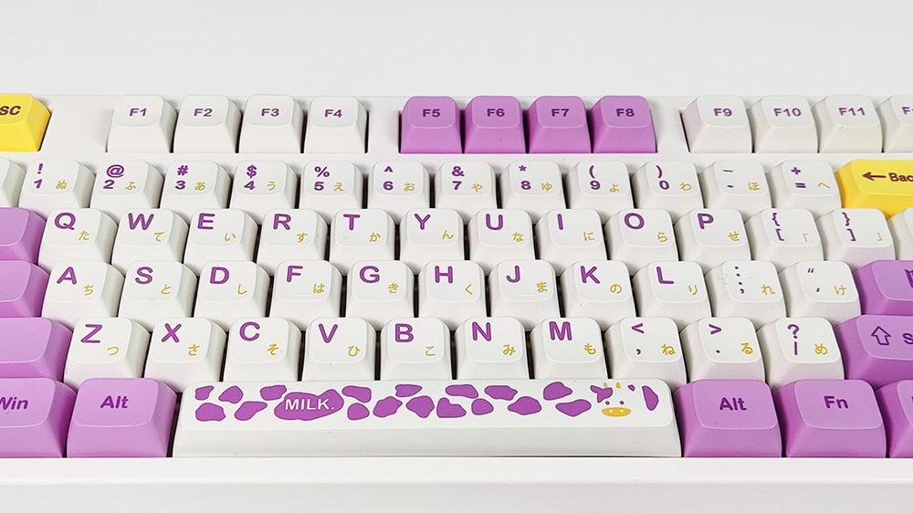 Taro Cow PBT  XDA Profile Keycaps