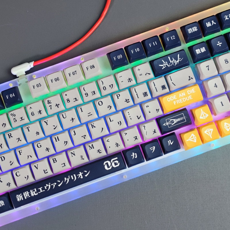 EVA 6 PBT XDA Keycaps