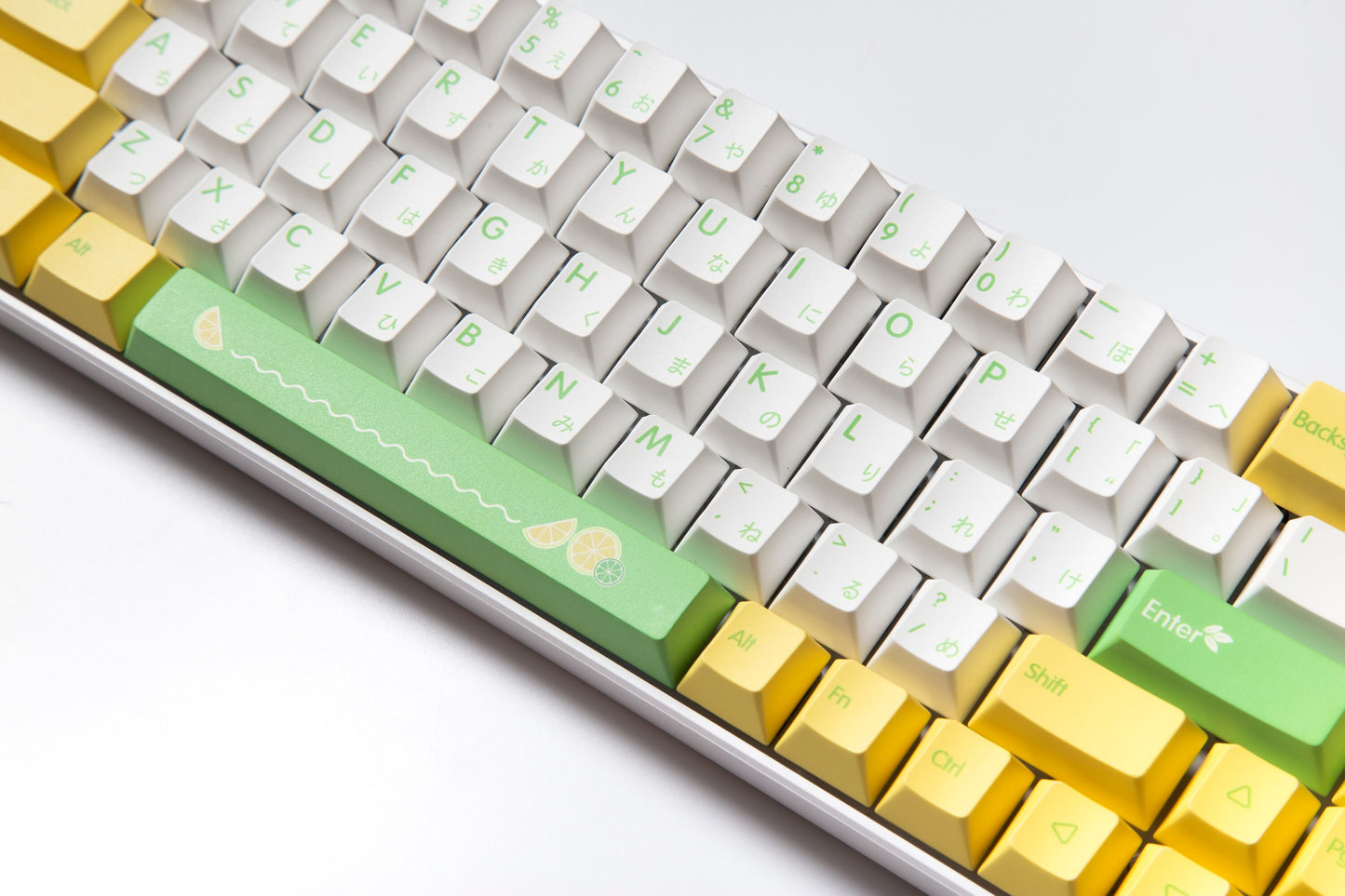 Lemon PBT cherry profile Keycaps