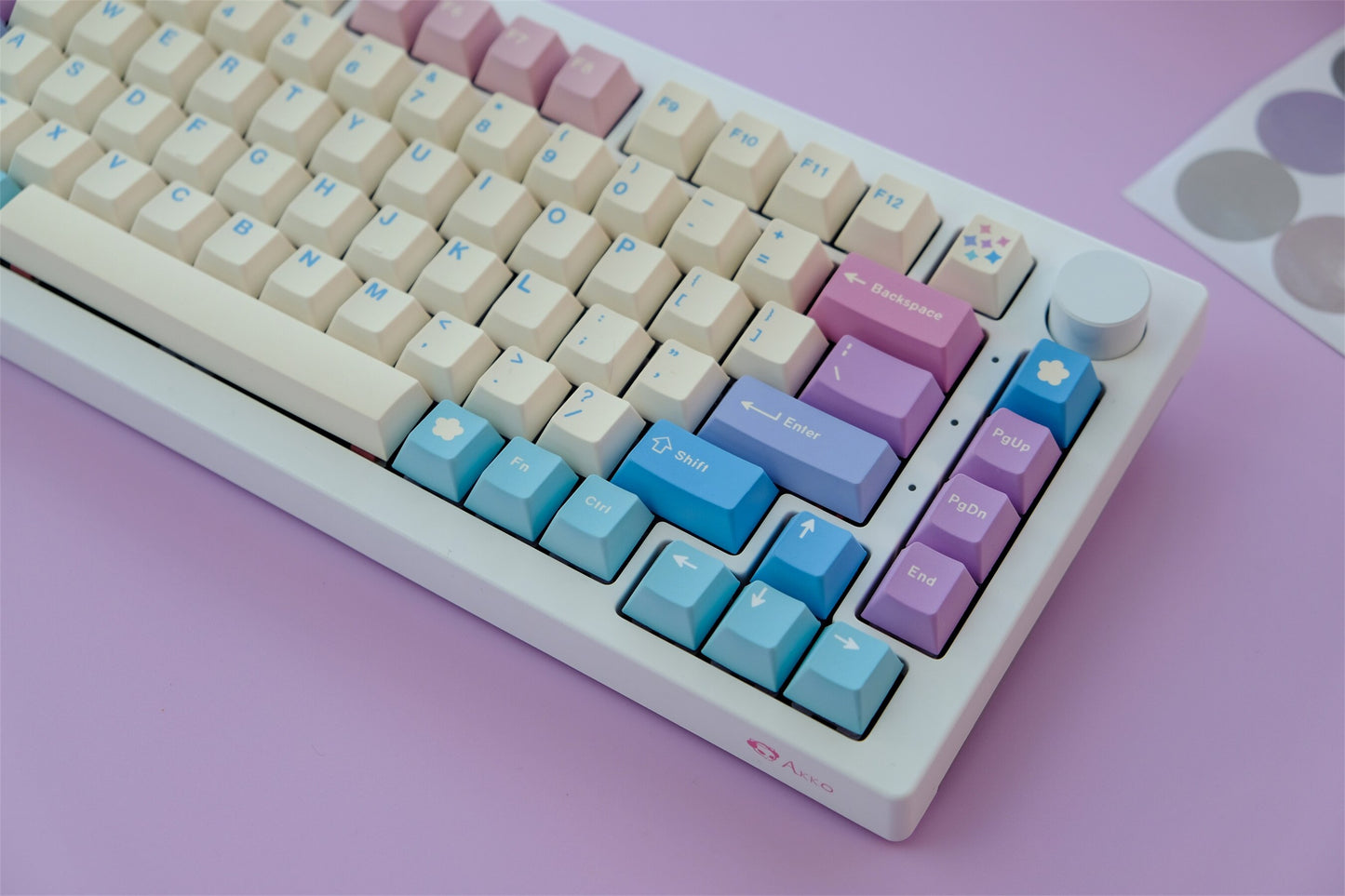 الجنية البكر PBT الملف الشخصي الكرز Keycaps