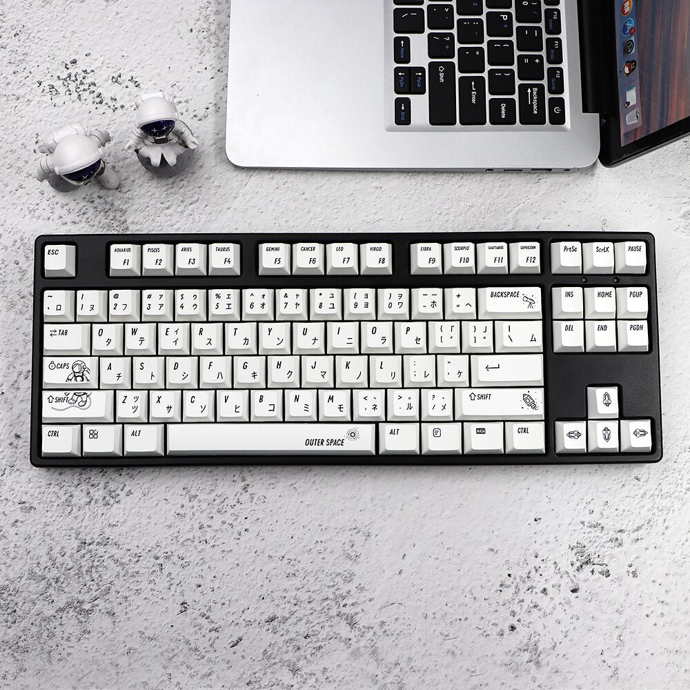 الملف الشخصي الكرز الفضاء الخارجي PBT Keycaps