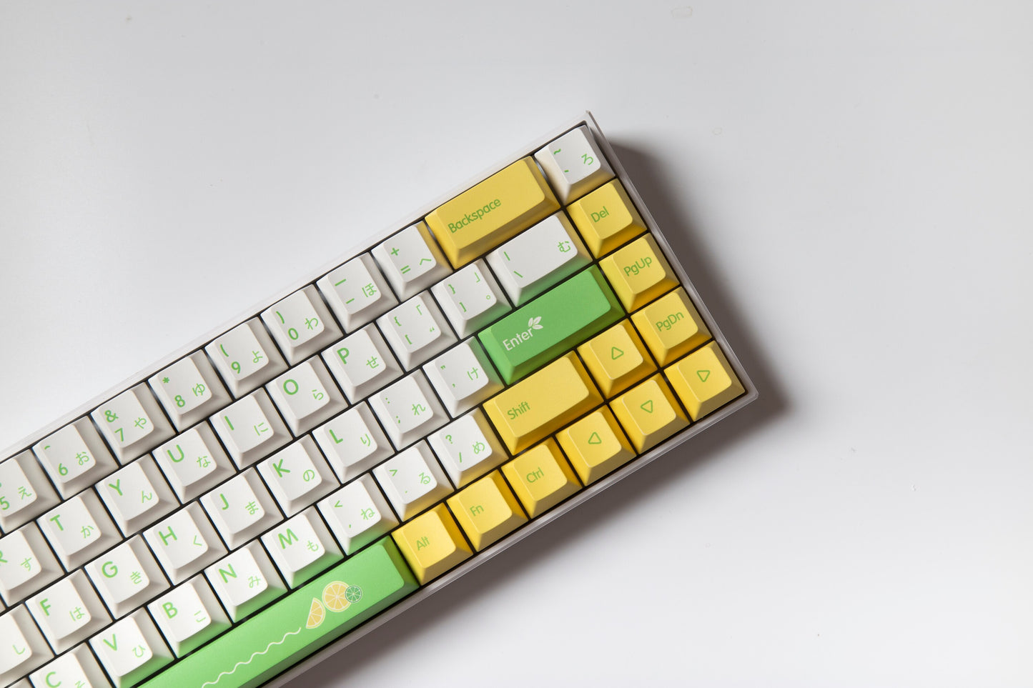 Lemon PBT cherry profile Keycaps