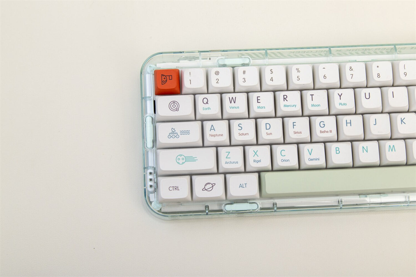 هيئة Heavenly Body PBT Keycaps XDA الشخصي