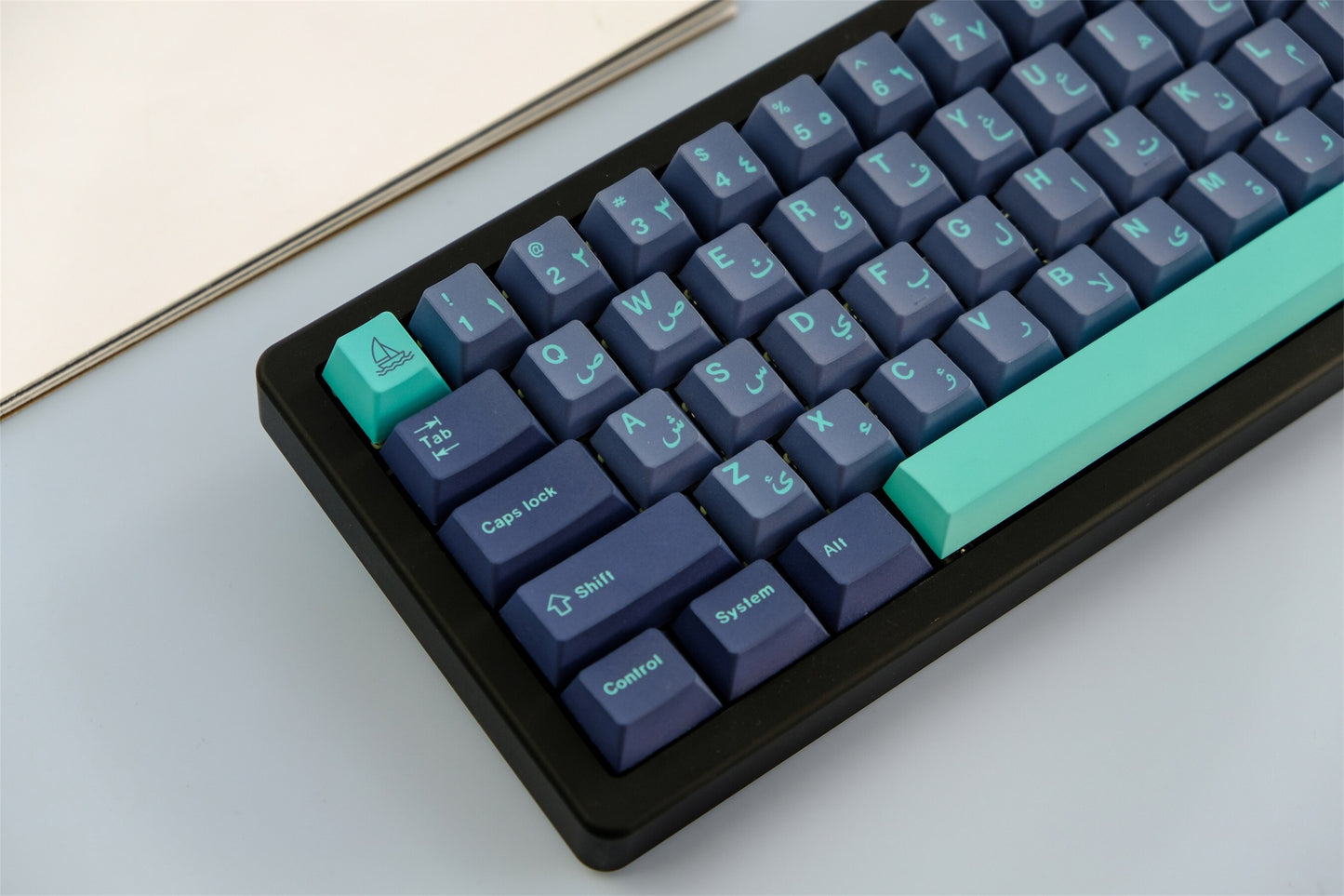 Arabian Sea Keycaps Cherry Profile PBT Keycaps