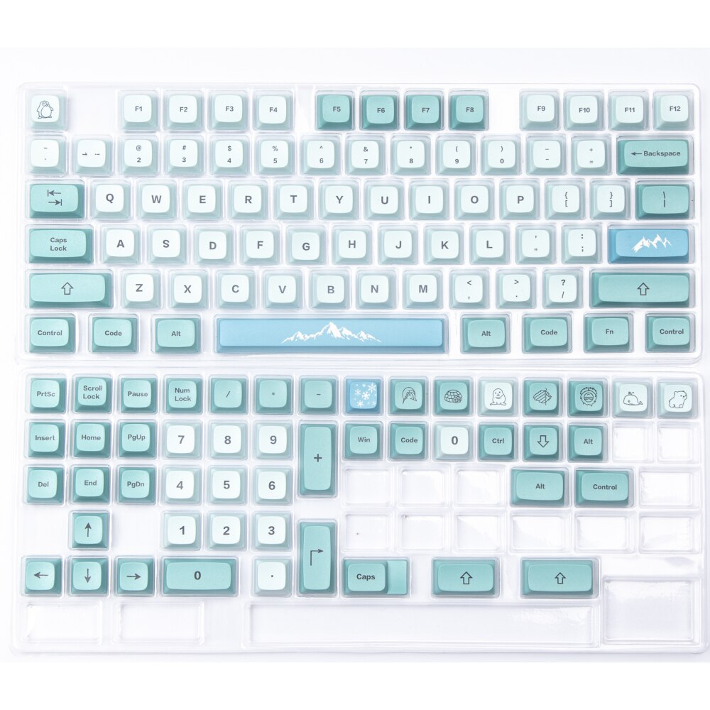 Iceberg PBT Keycap XDA الشخصي