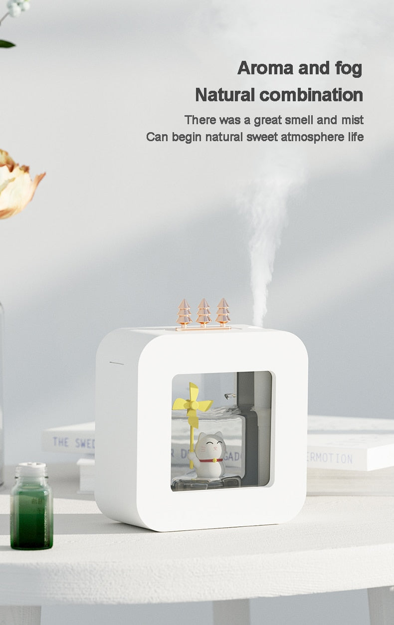 Petfly Air Humidifier Aroma Oil Diffuser Light