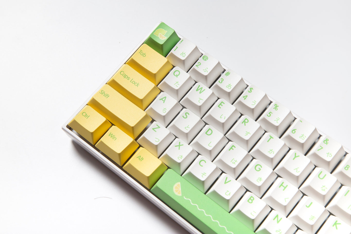 Lemon PBT cherry profile Keycaps