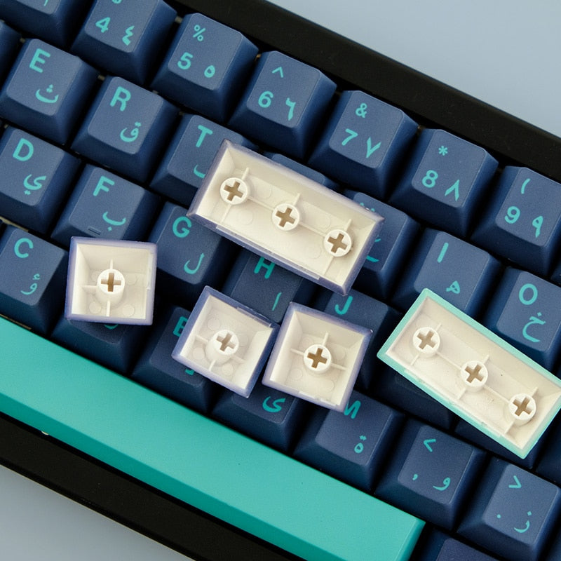 Arabian Sea Keycaps Cherry Profile PBT Keycaps