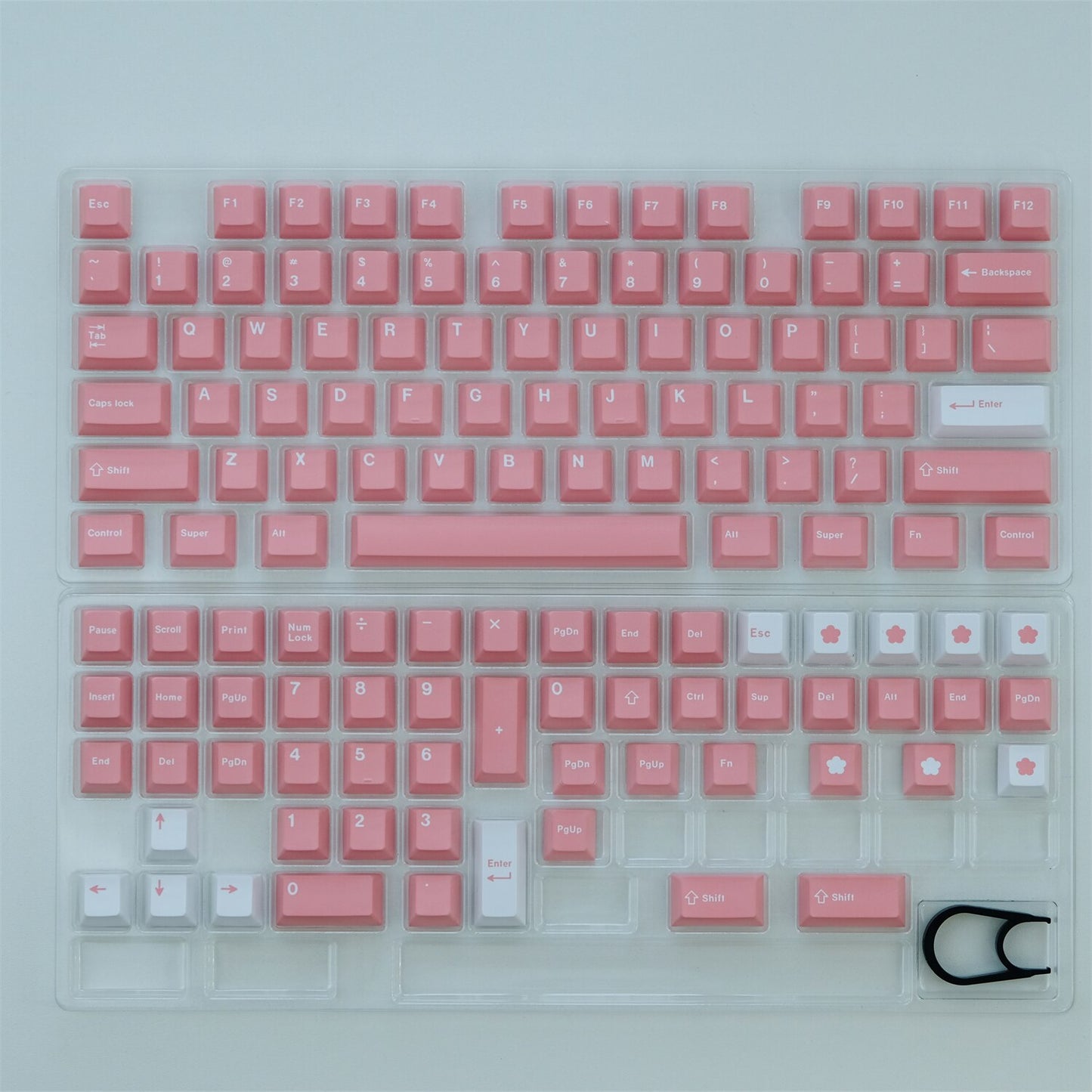 Peach Blossom Cherry Profile Keycaps