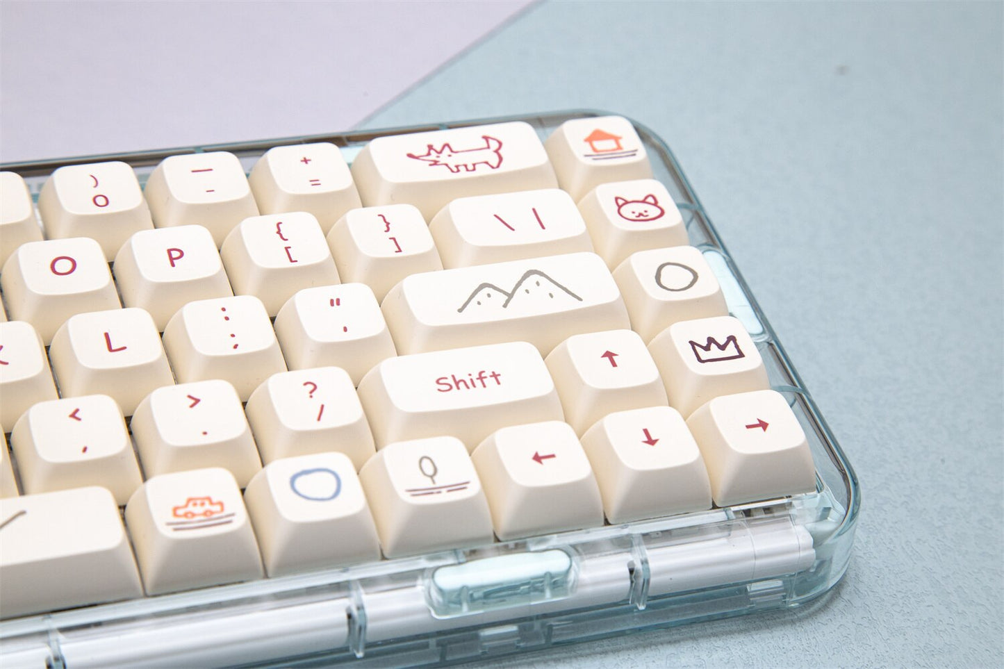 ملفات تعريف الارتباط الكتابة على الجدران Cartoon BPT Keycaps XDA Profile