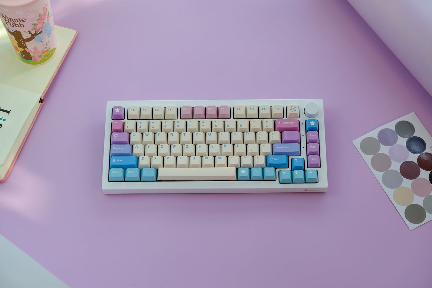 الجنية البكر PBT الملف الشخصي الكرز Keycaps