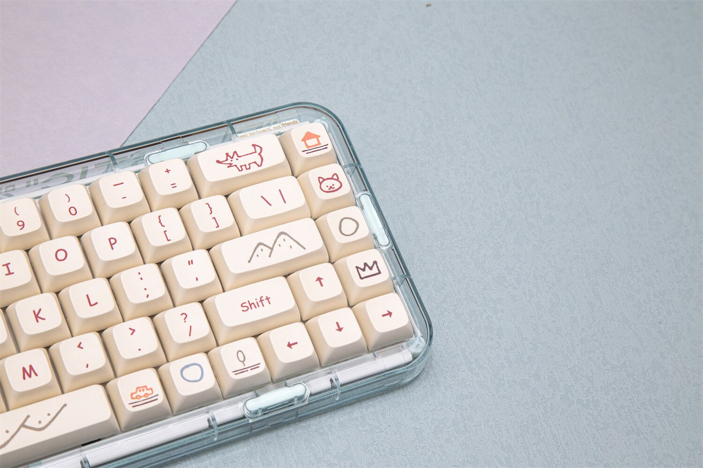 ملفات تعريف الارتباط الكتابة على الجدران Cartoon BPT Keycaps XDA Profile