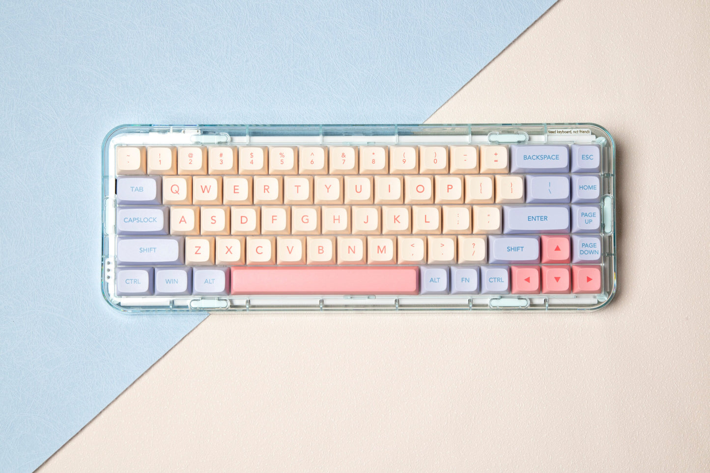 Marshmallow Keycaps PBT XDA Profile