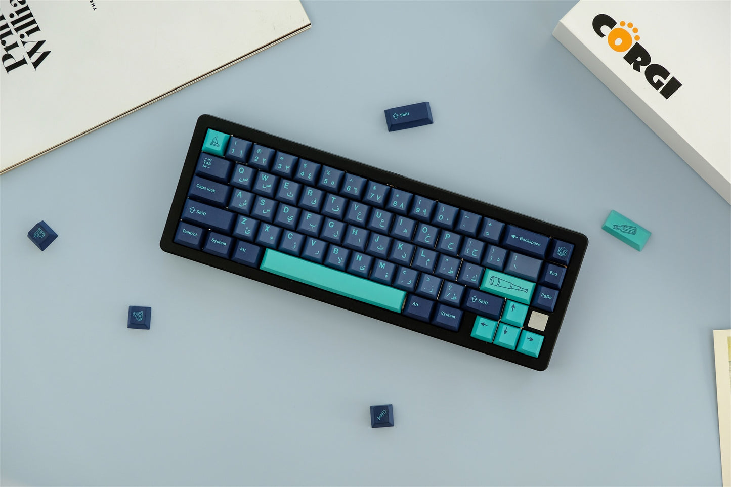 بحر العرب كيكابس Cherry Profile PBT Keycaps