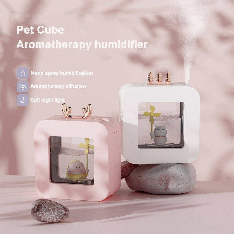 Petfly Air Humidifier Aroma Oil Diffuser Light