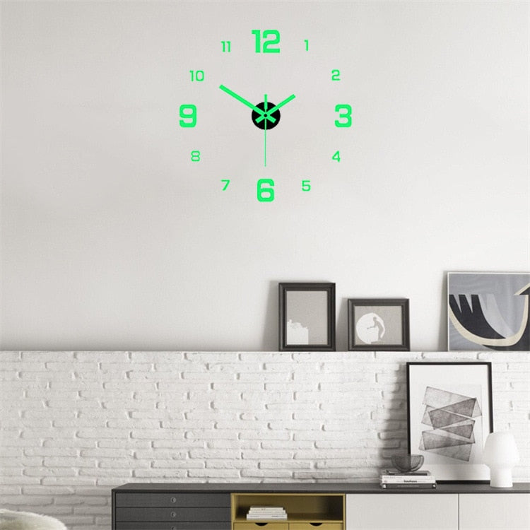 Luminous Wall Clock Stickers