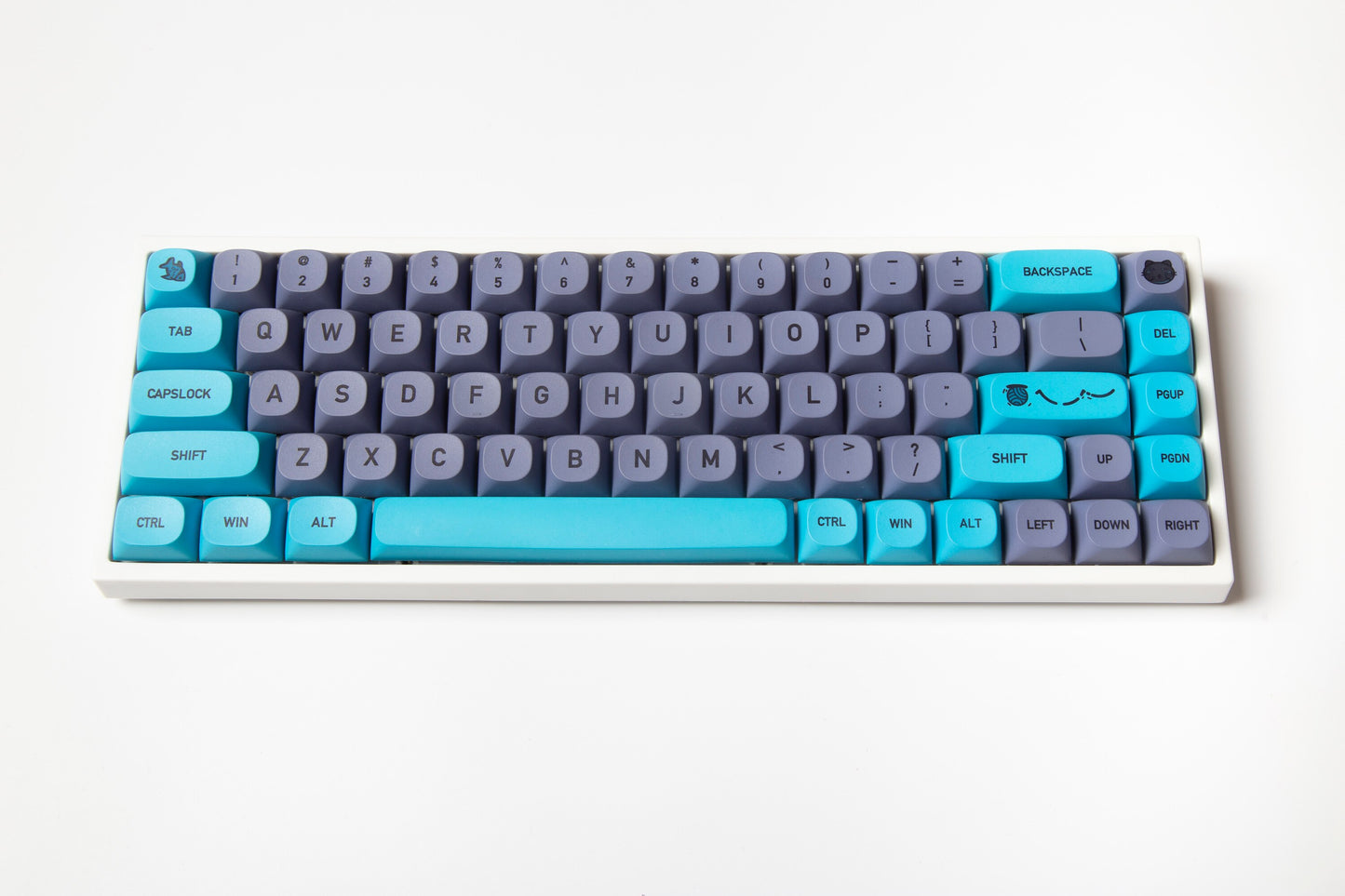 Blue Cat MA Profile 9mm PBT Keycaps