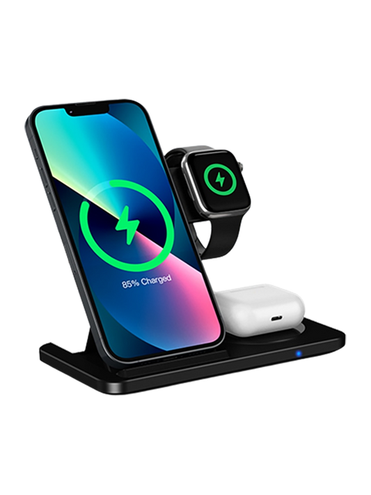 15W 3 in 1 Wireless Charger Stand