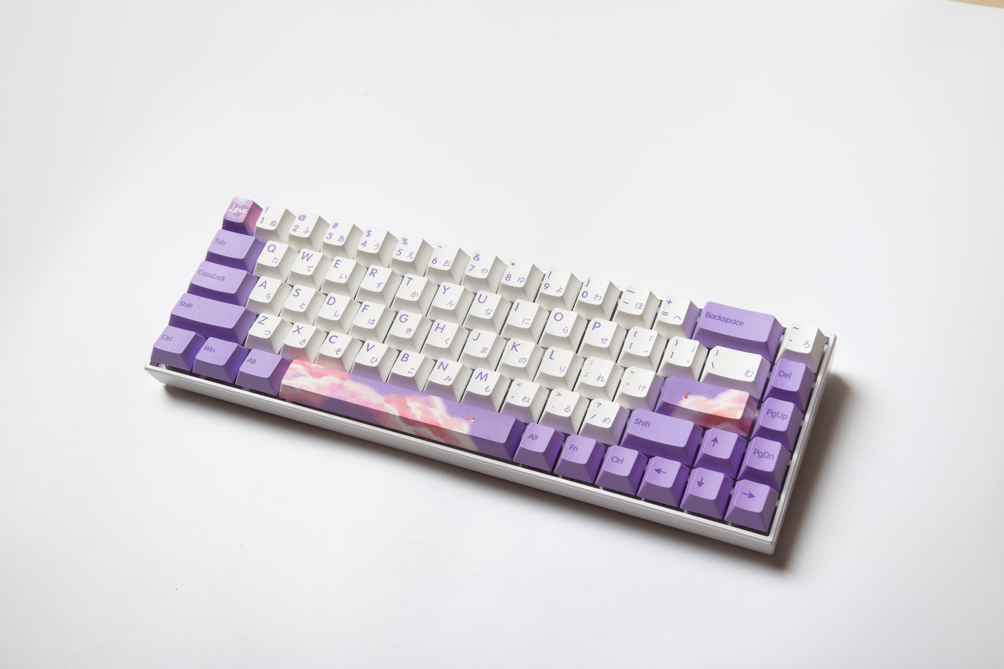 غيوم أرجوانية PBT Cherry Profile Keycaps