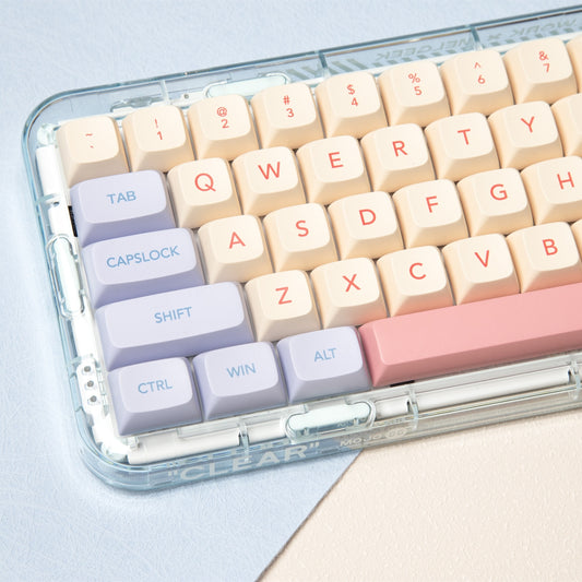 Marshmallow Keycaps PBT XDA Profile