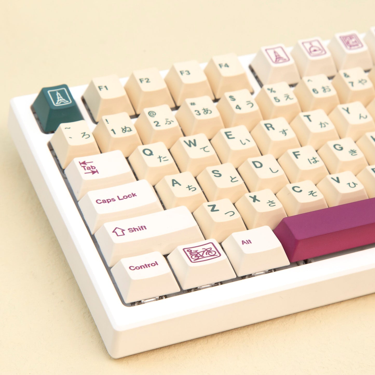 Florist Paris BPT Keycaps Cherry Profile