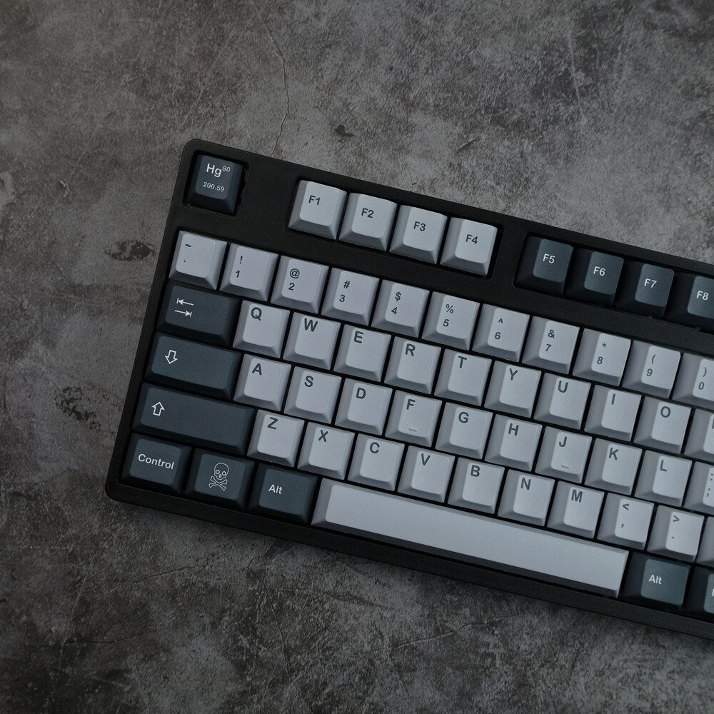 Mercury Cherry Profile PBT Keycaps