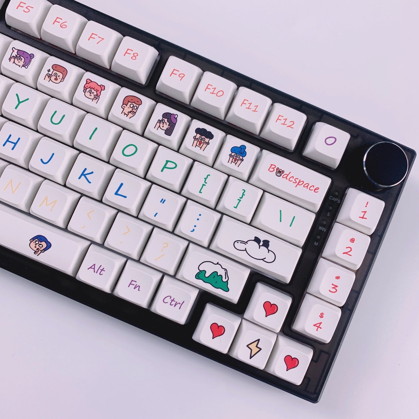 Cartoon Avatar XDA Profile PBT Keycaps