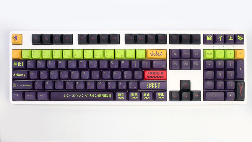 EVA-13 XDA Profile PBT Keycaps