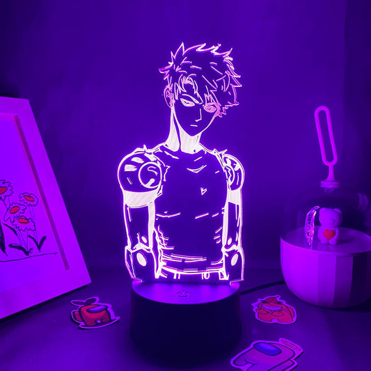 One Punch Man Genos 3D Led Night Light