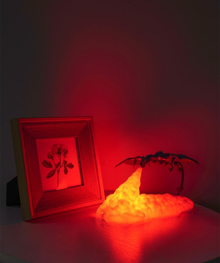 Dragon Flame Night Light