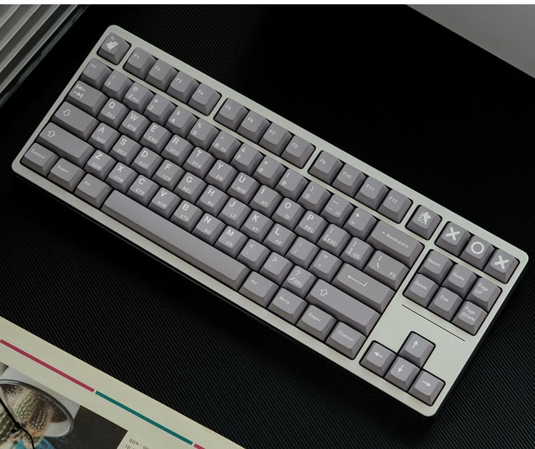 ASCII Keycaps PBT 5 جوانب الكرز