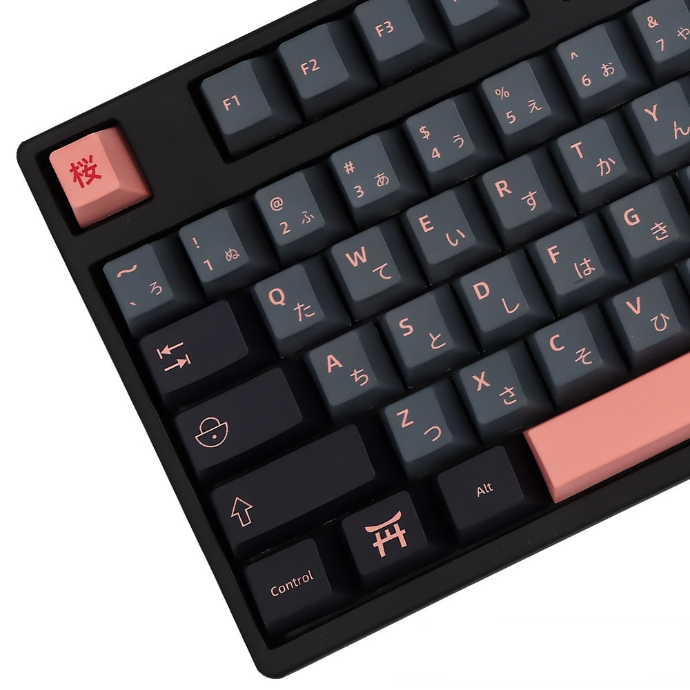 Nightsakura Cherry Profile PBT Keycaps