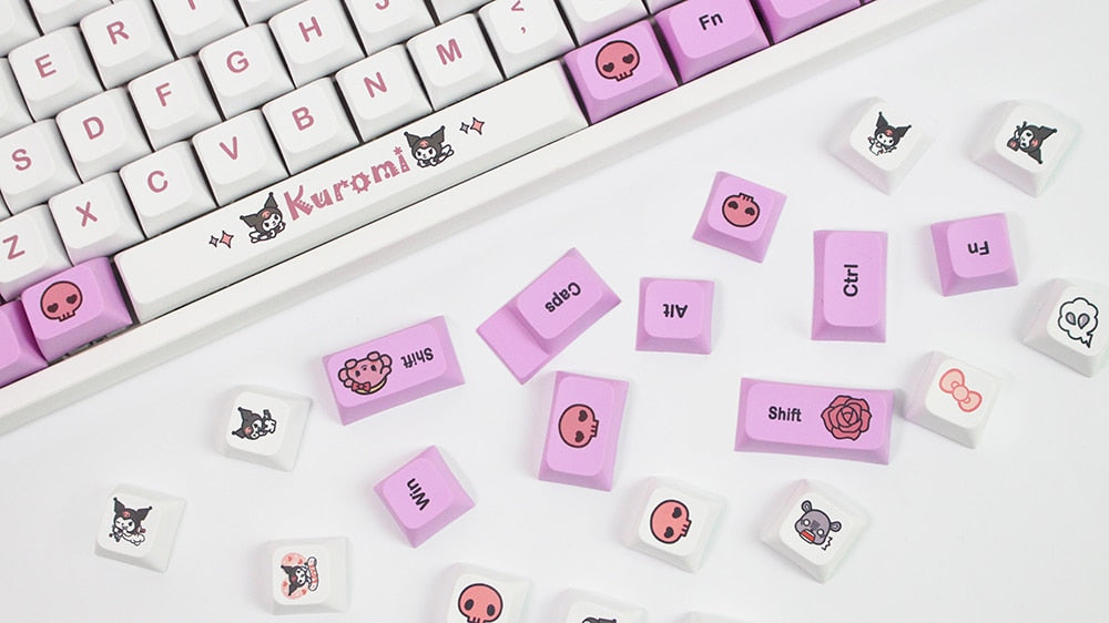 Kuromi XDA Profile Keycaps