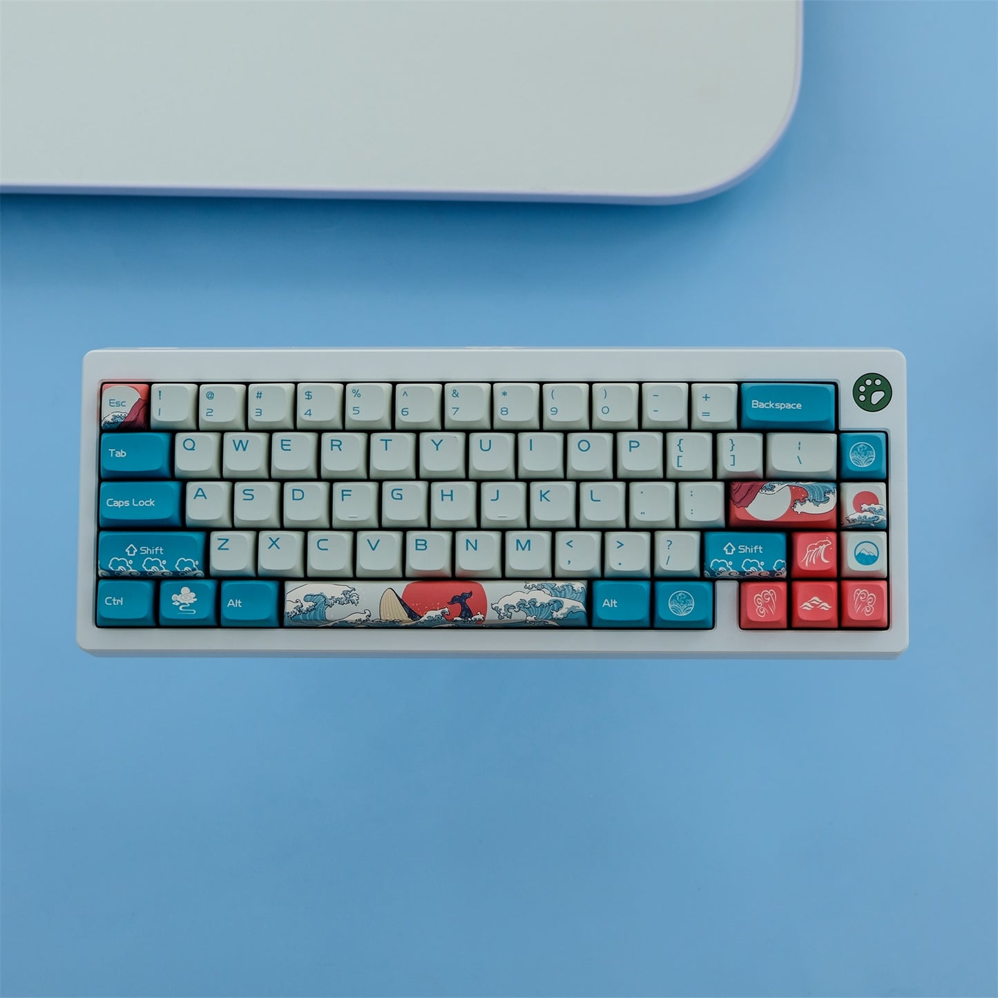 Coral Sea Keycaps PBT Cherry Profiles