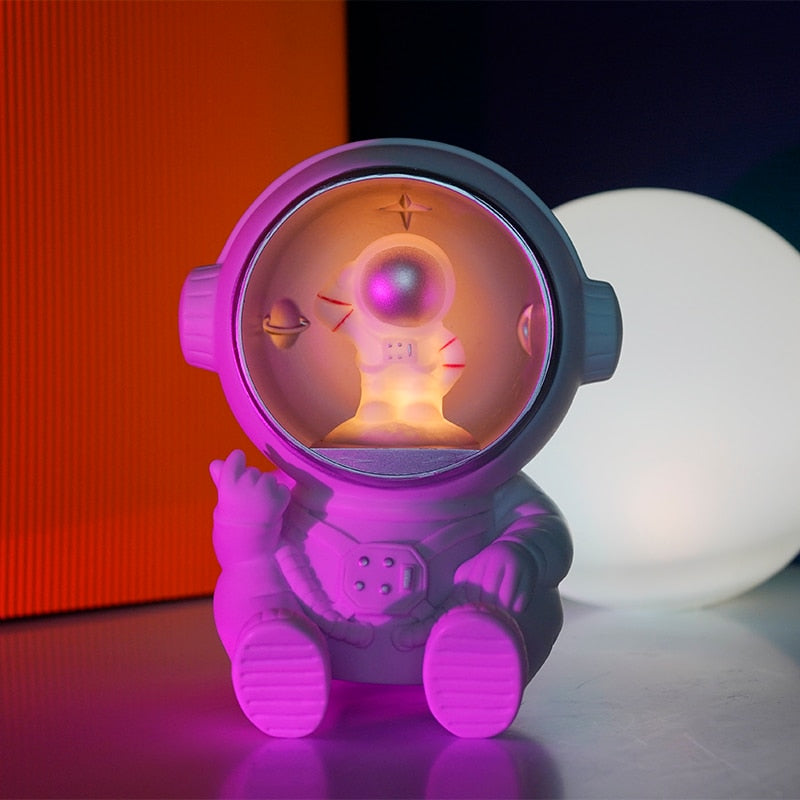 Astro Head Bluetooth Speaker Light