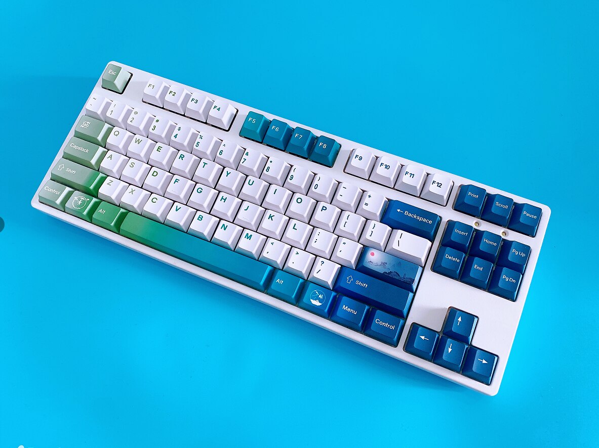 الفيروز تراجع PBT Cherry Profile Keycaps