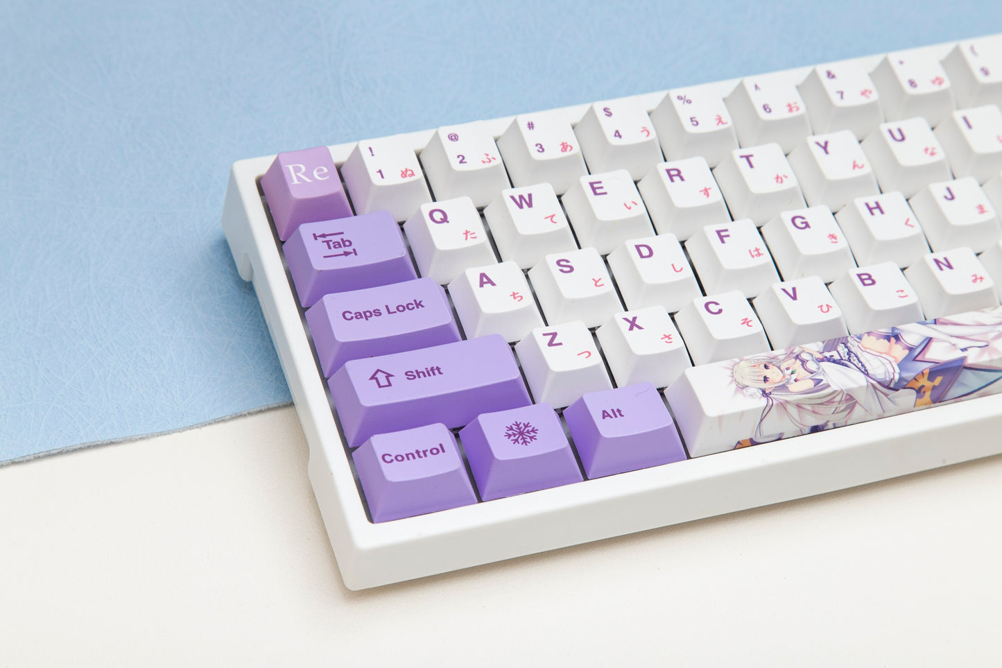 RE Emilia PBT Cherry Profile Keycaps