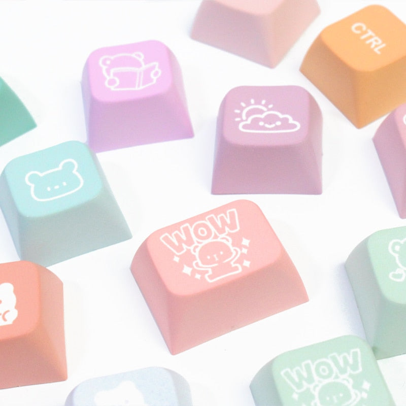 الملف الشخصي Gummy Bears PBT Keycap XDA