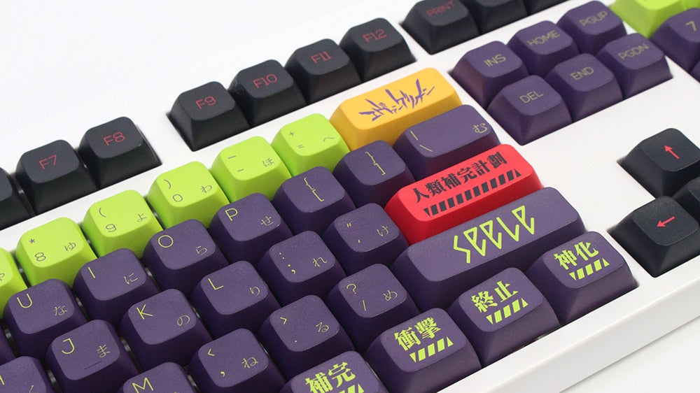 EVA-13 XDA Profile PBT Keycaps