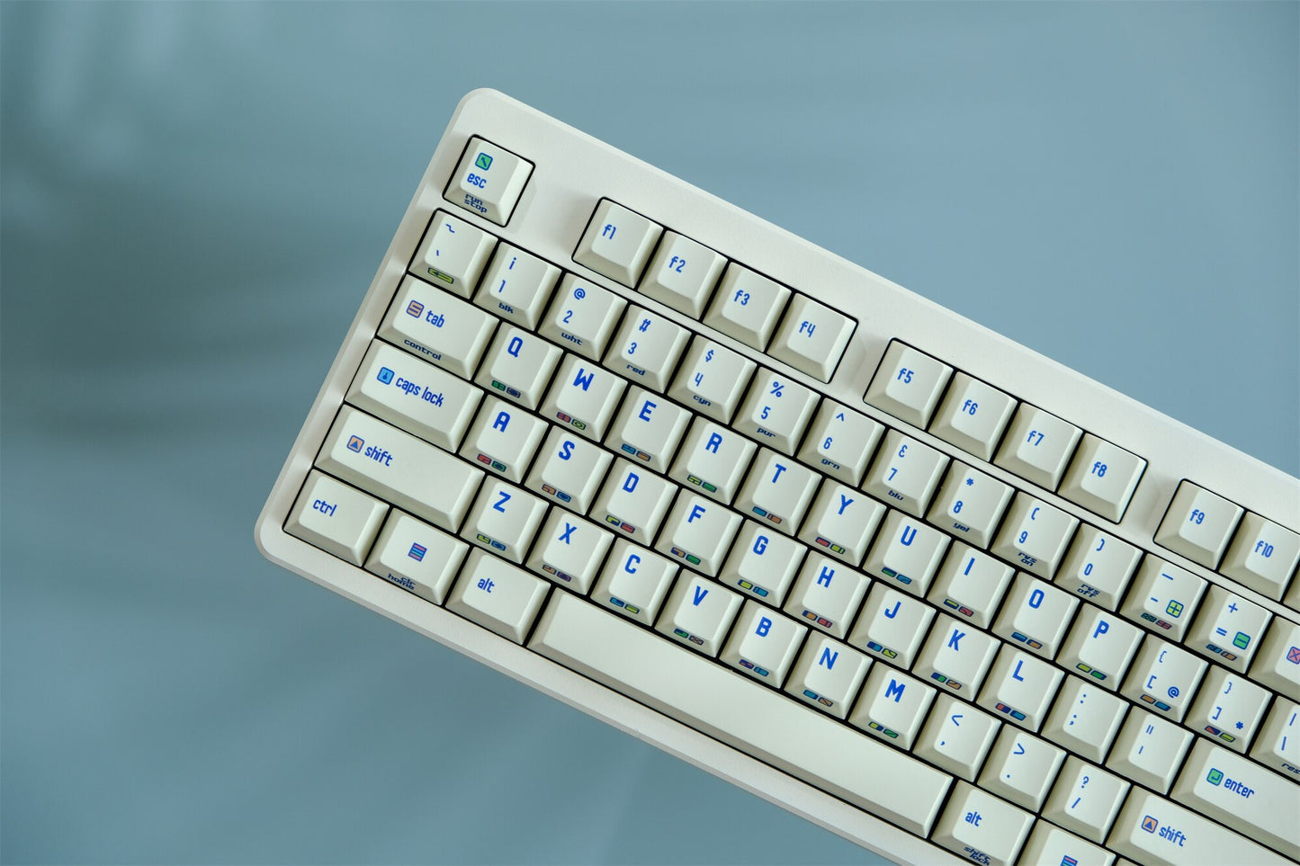 Retro Engraved Keycaps Cherry Profile