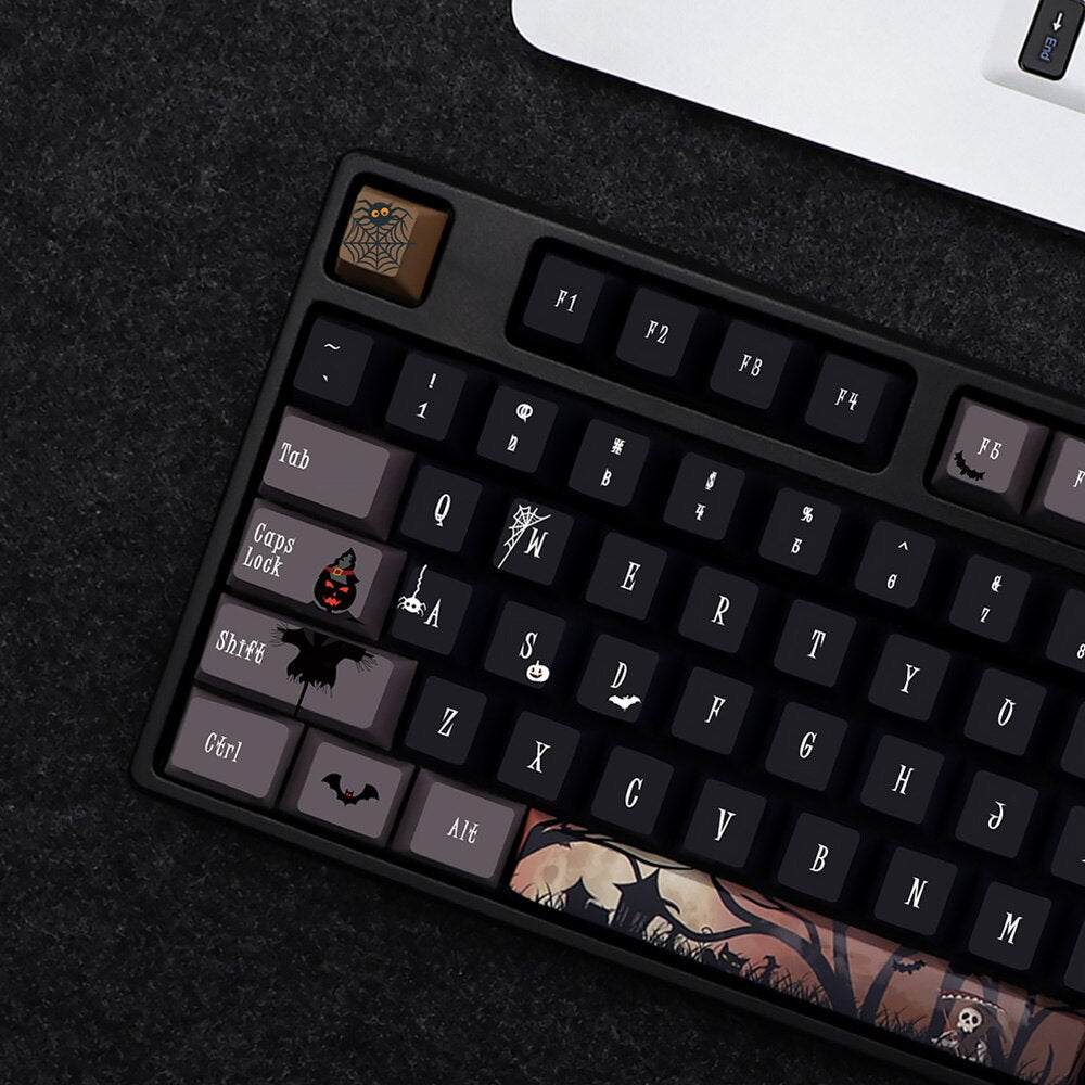 شبح الفضاء PBT Keycap الملف الشخصي الكرز