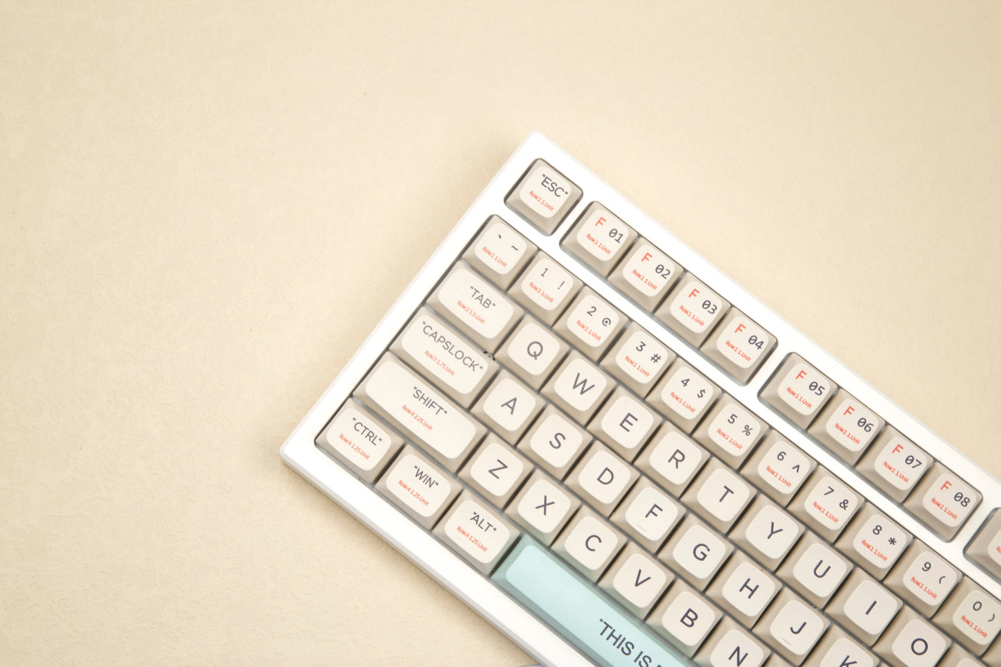 ملف تعريف TIP PBT Keycaps XDA