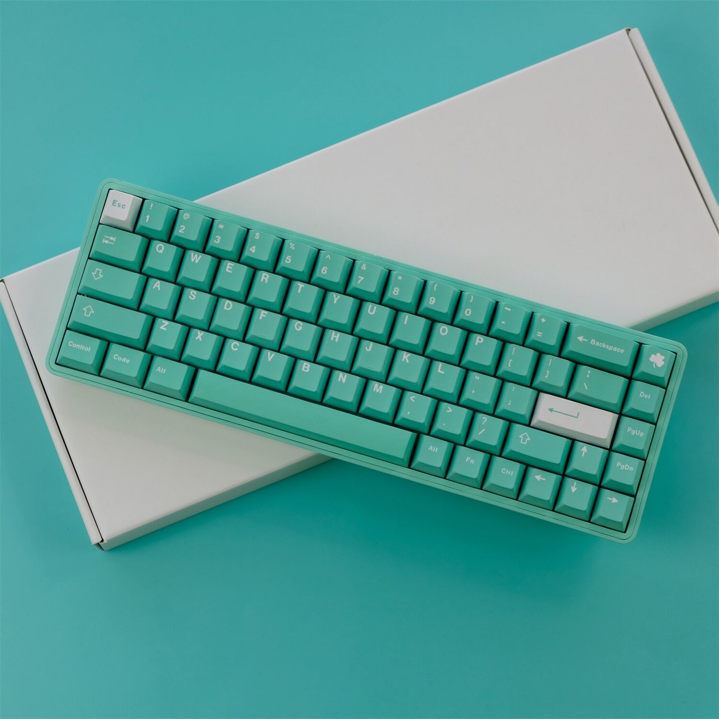 ملف تعريف الكرز PBT Keycaps البرسيم