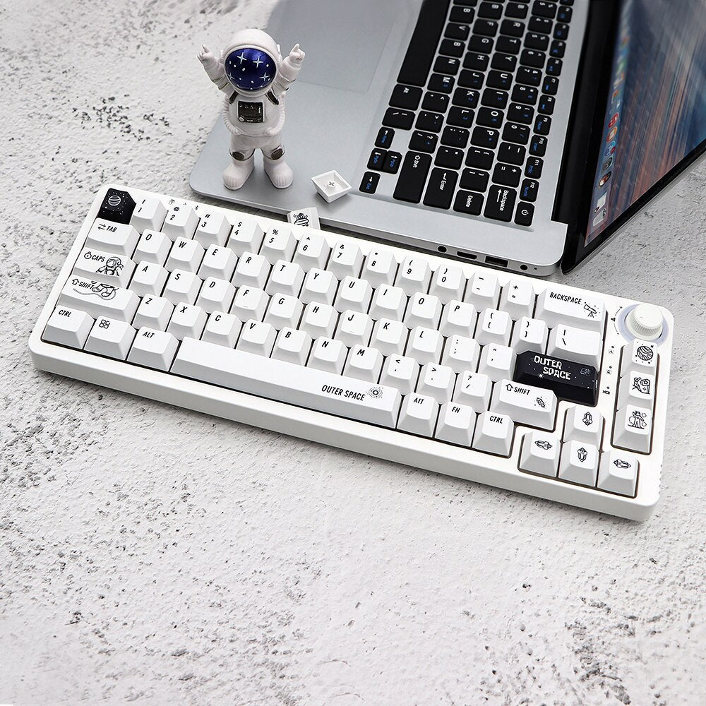 الملف الشخصي الكرز الفضاء الخارجي PBT Keycaps