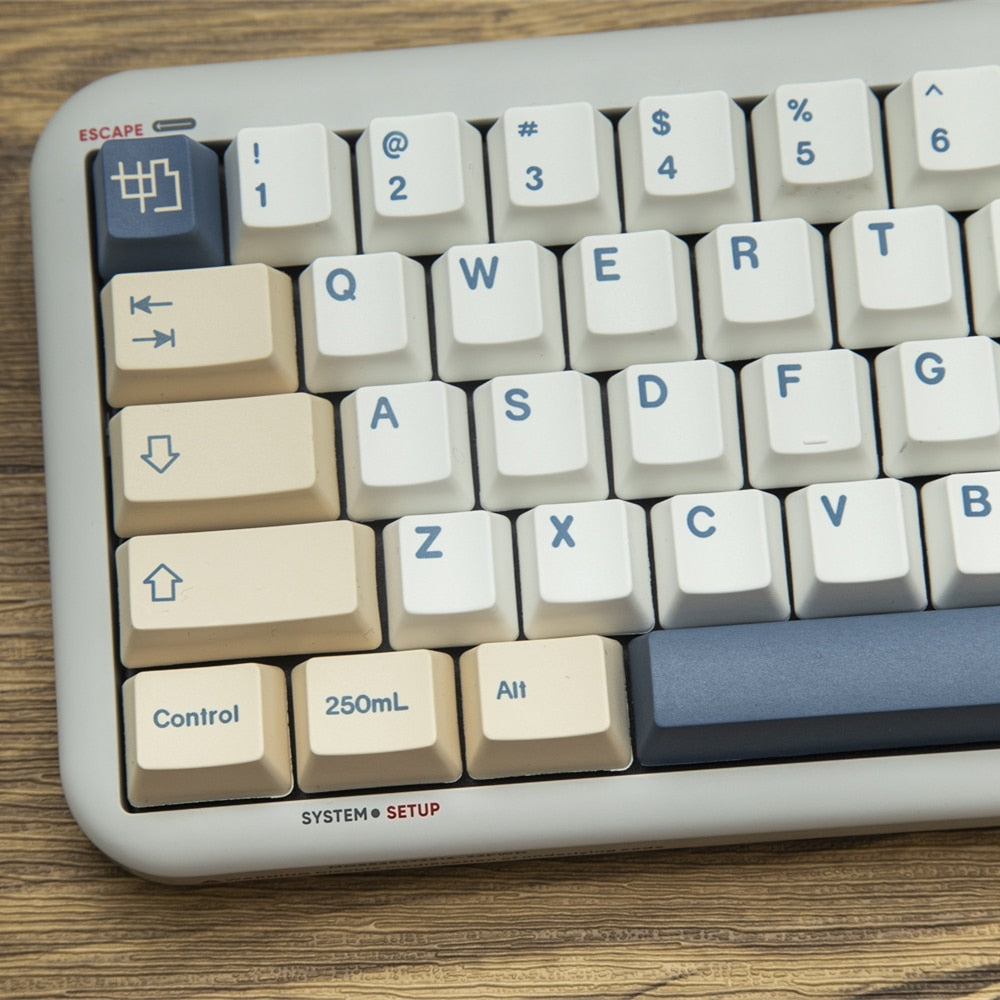 حليب الصويا OEM الملف الشخصي PBT Keycaps