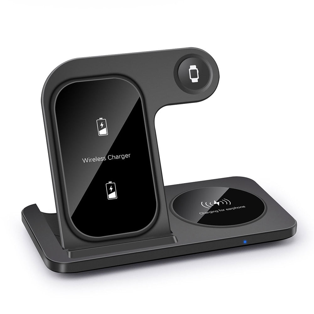 15W 3 in 1 Wireless Charger Stand