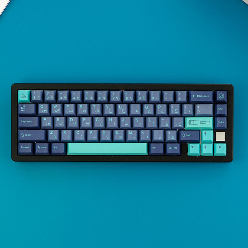 Arabian Sea Keycaps Cherry Profile PBT Keycaps