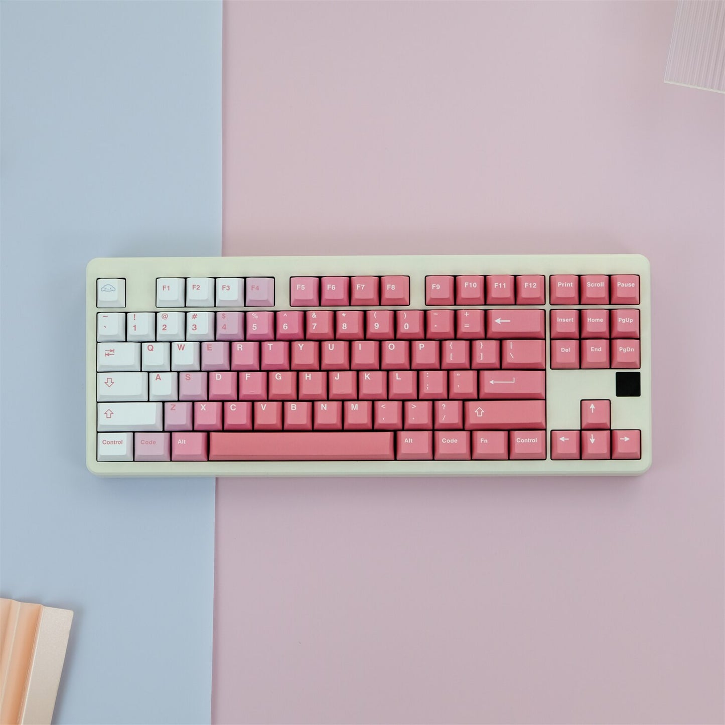 Gradient Powder PBT Cherry Profile Keycaps