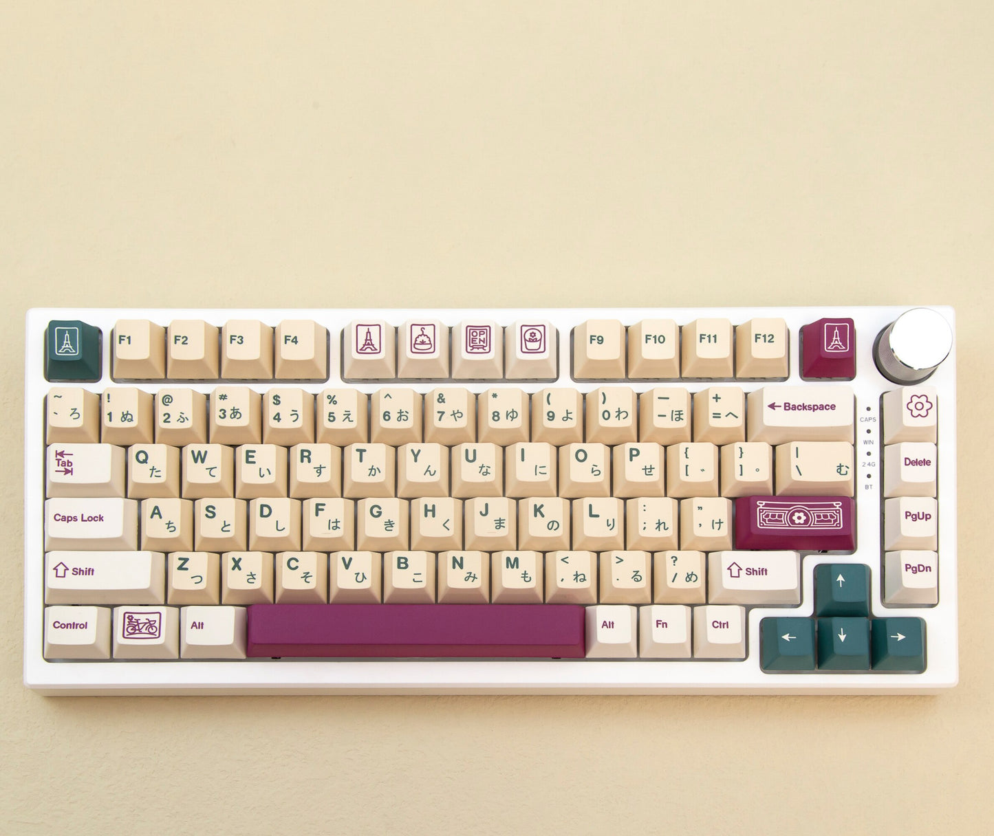 Florist Paris BPT Keycaps Cherry Profile